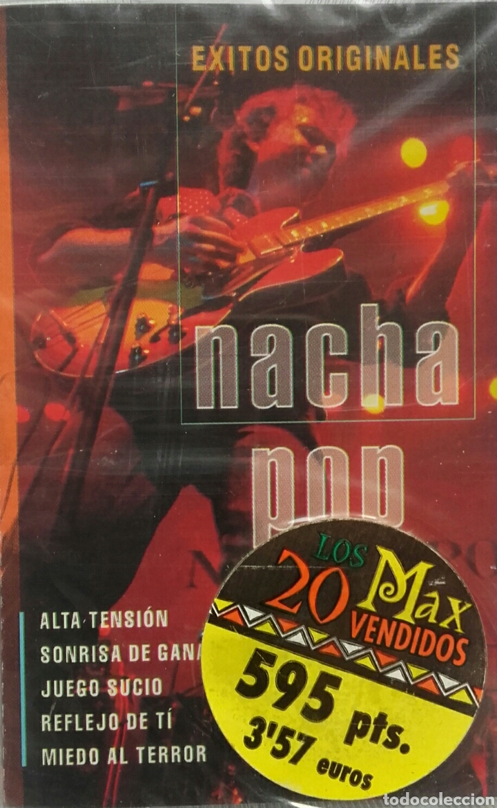Casetes antiguos: NACHA POP &Eacute;XITOS ORIGINALES CASSETTE PRECINTADA - Foto 1