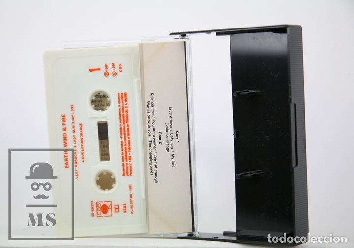 Casetes antiguos: Cinta de Casete / Cassette - Earth Wind & Fire / Raise ! - CBS, 1981 - Foto 2