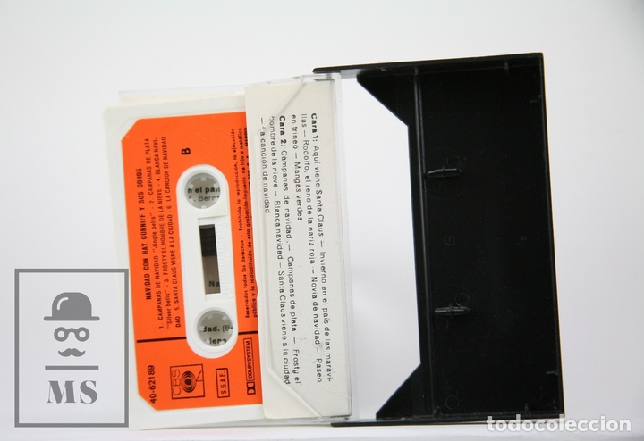 Casetes antiguos: Cinta de Casete / Cassette - Ray Conniff / Navidad Con Conniff - CBS, 1972 - Foto 2