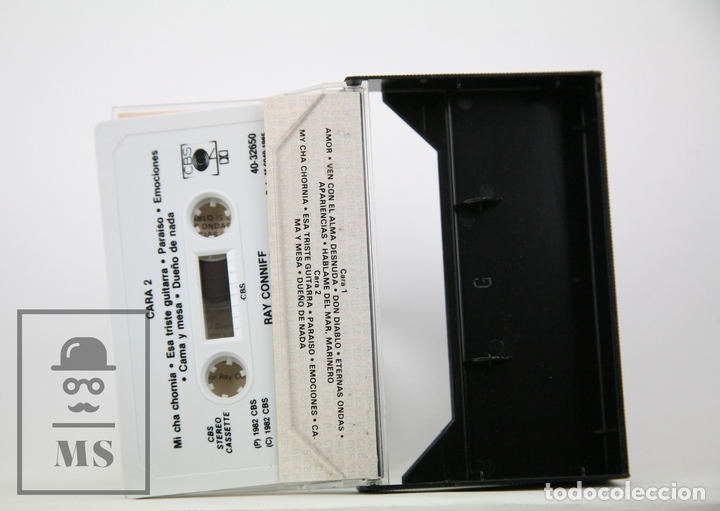Casetes antiguos: Cinta de Casete / Cassette - Ray Conniff / Amor, Amor - CBS, 1982 - Foto 2