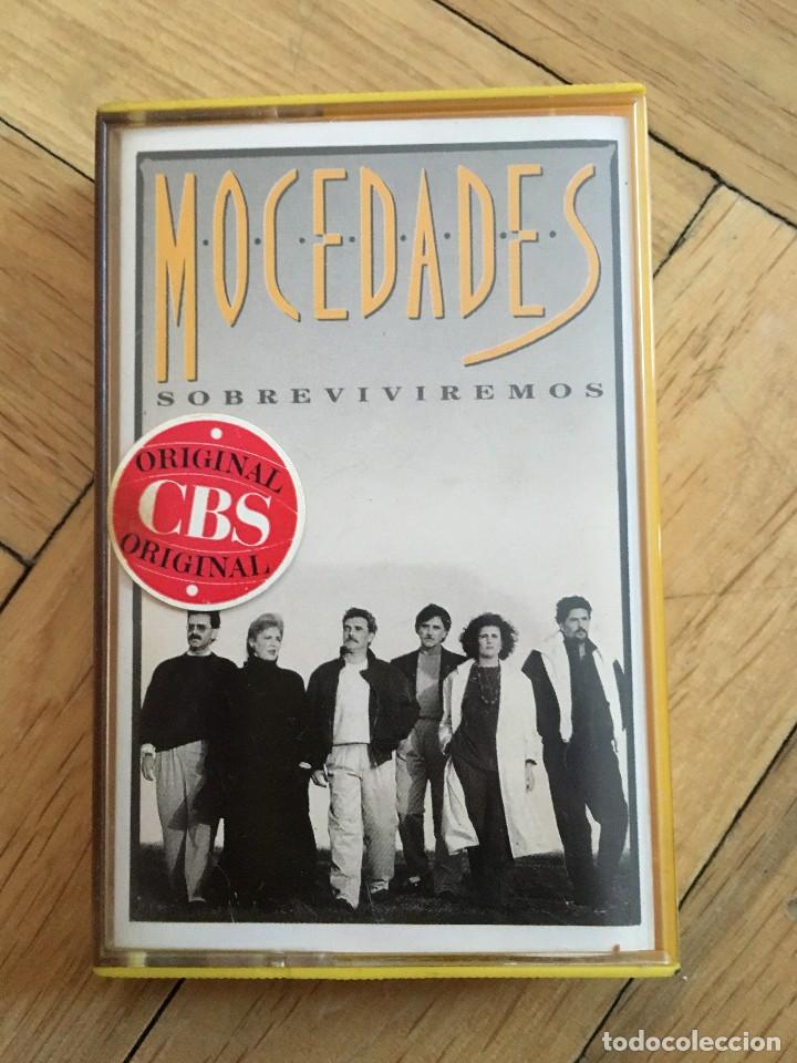 Casetes antiguos: CASETE MOCEDADES SOBREVIVIREMOS CBS ORIGINAL - Foto 1