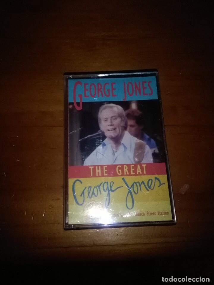 Casetes antiguos: GEORGE JONES. THE GREAT. C8F - Foto 1