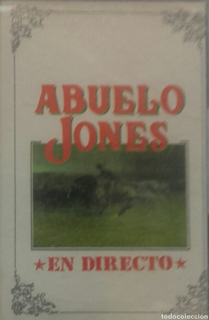 Casetes antiguos: ABUELO JONES EN DIRECTO CASSETTE PRECINTADA - Foto 1