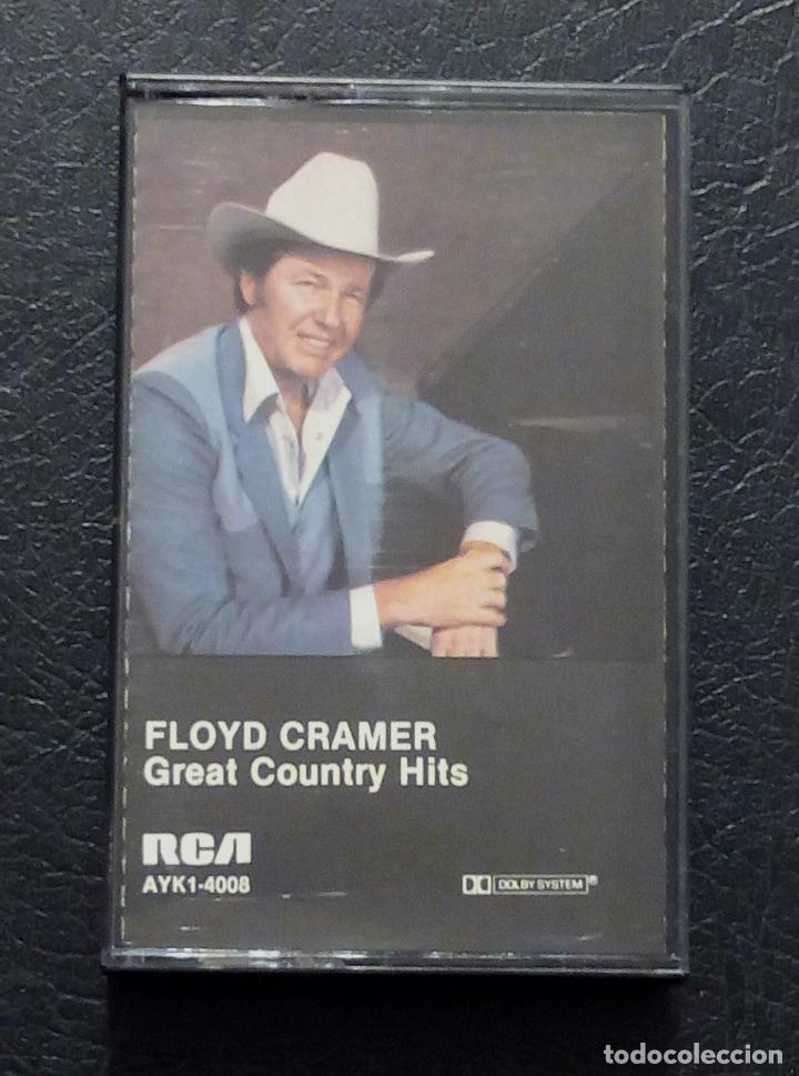 Cassette antiche: CINTA CASETE FLOYD CRAMER - GREAT COUNTRY HITS - RCA 1981