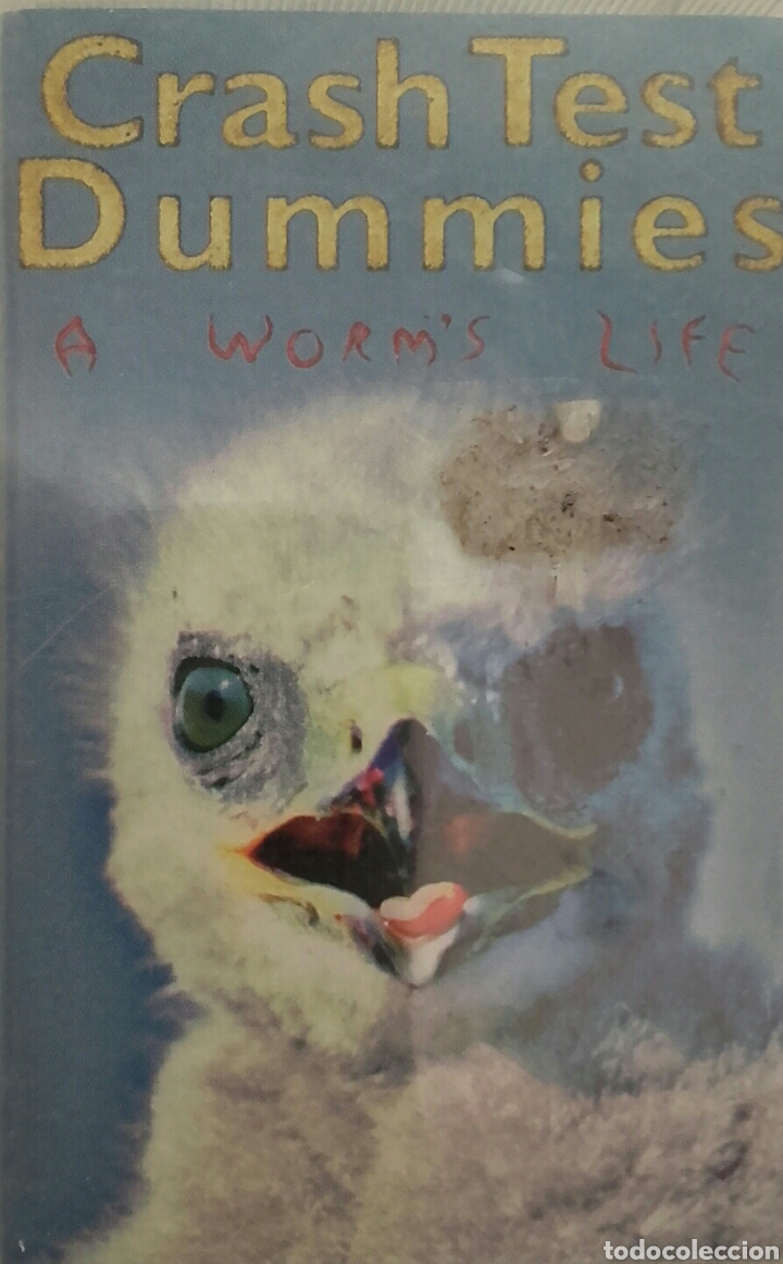 Casetes antiguos: CRASH TEST DUMMIES A WORMS LIFE CASSETTE PRECINTADA - Foto 1