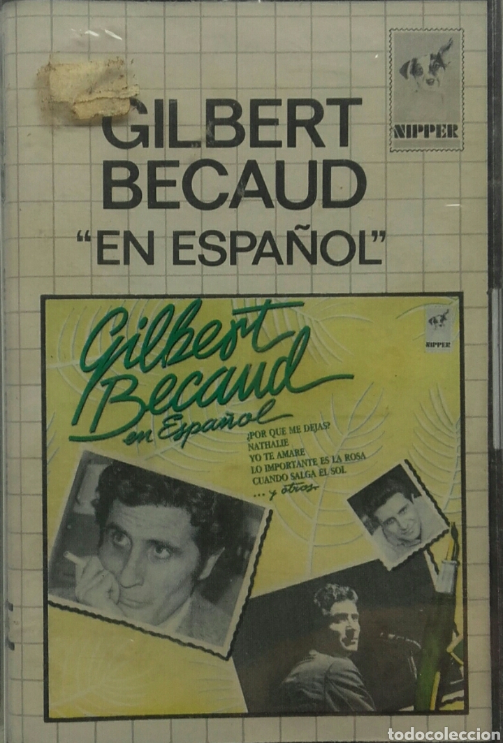 Casetes antiguos: GILBERT BECAUD EN ESPA&Ntilde;OL CASSETTE PRECINTADA - Foto 1