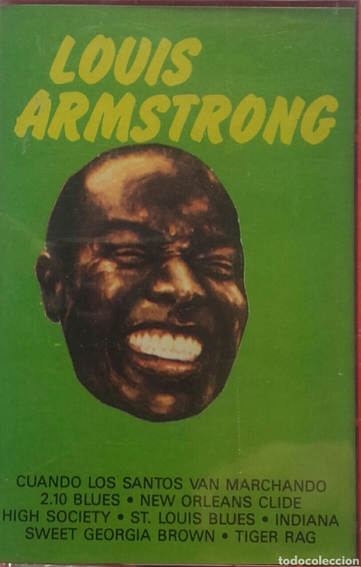 Casetes antiguos: LOUIS ARMSTRONG CASSETTE PRECINTADA - Foto 1