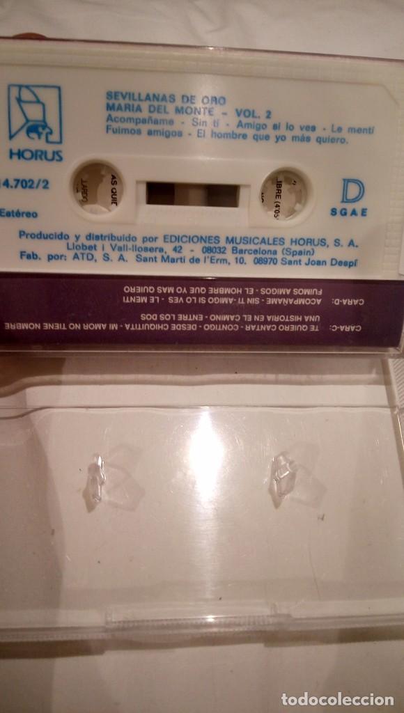 Casetes antiguos: Maria del Monte cassette - Foto 2