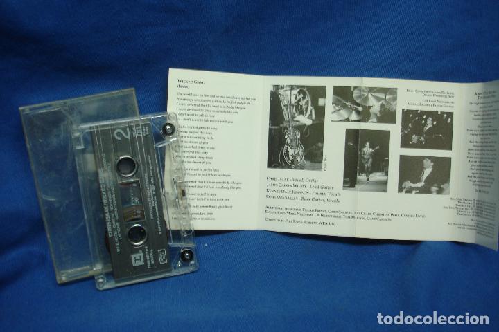 Casetes antiguos: CHRIS ISAAK - WICKED GAME - WARNER CHAPPELL 1989 - Foto 2