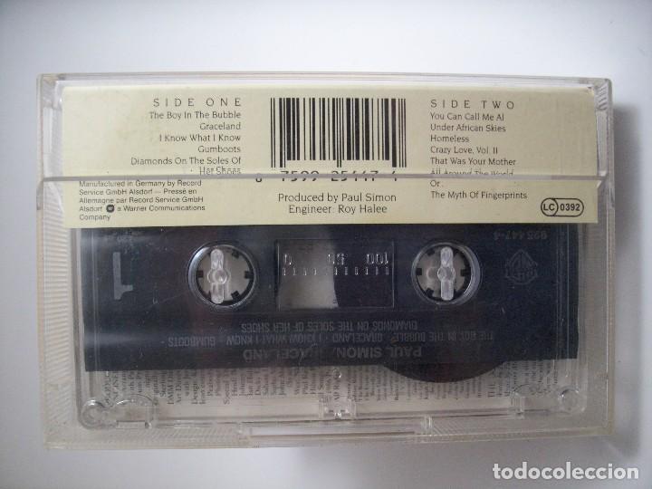 Casetes antiguos: PAUL SIMON - GRACELAND - Foto 2