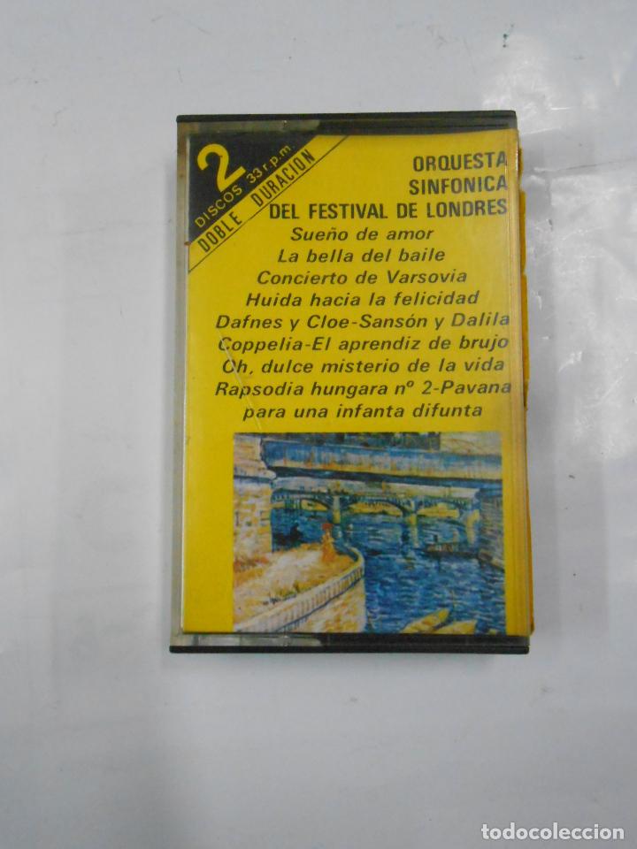 Cassette antiche: ORQUESTA SINFONICA DEL FESTIVAL DE LONDRES. CASETE. TDKCST3A