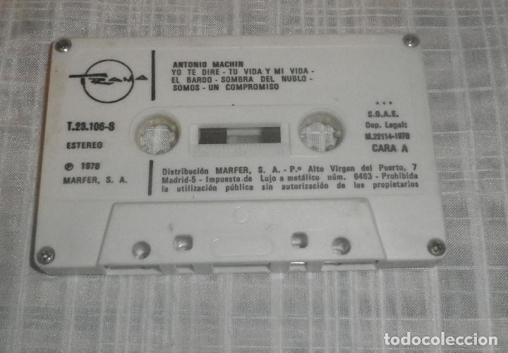 Casetes antiguos: casette Antonio Machin a&ntilde;o 1978 - Foto 1