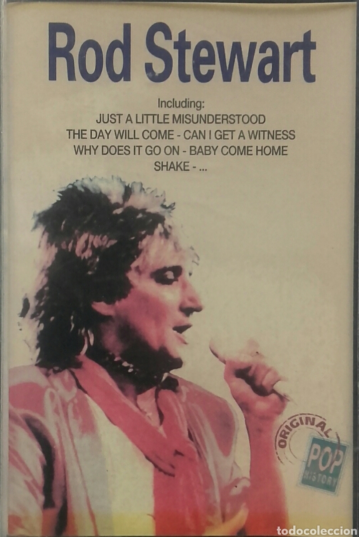 Casetes antiguos: ROD STEWART CASSETTE - Foto 1