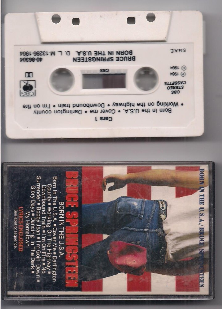 Casetes antiguos: Bruce Springsteen. Born In the U.S.A. - Foto 2