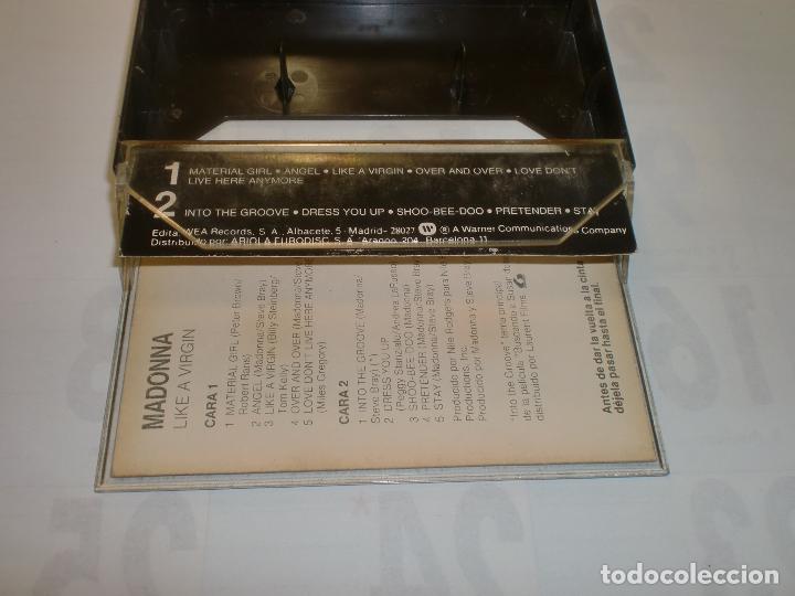 Casetes antiguos: MADONNA LIKE A VIRGIN - Foto 2