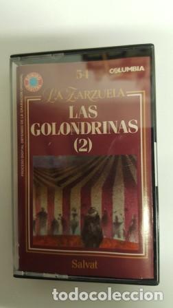 Cassettes Anciennes: LAS GOLONDRINAS 2  -  CASETE  ORIGINAL  COLECCION  LA ZARZUELA  N&ordm; 54  COLUMBIA - NUEVO SIN USO  -