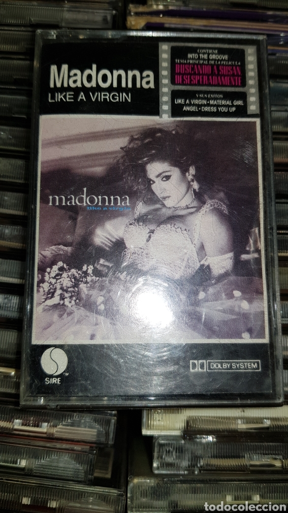 Casetes antiguos: MADONNA LIKE A VIRGIN CASETE ORIGINAL - Foto 1