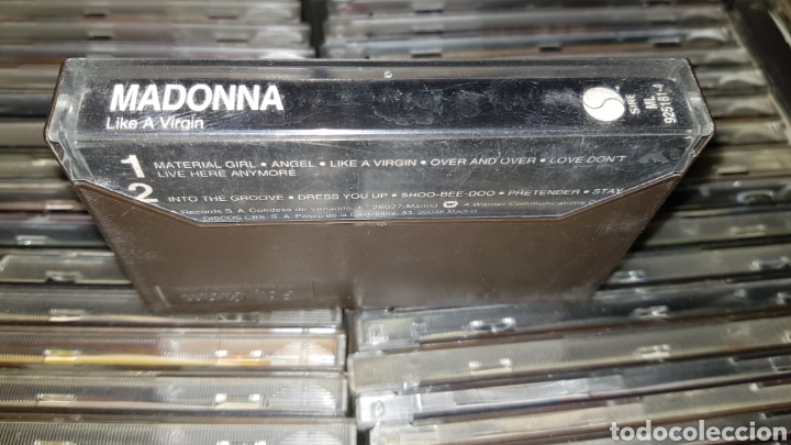 Casetes antiguos: MADONNA LIKE A VIRGIN CASETE ORIGINAL - Foto 4