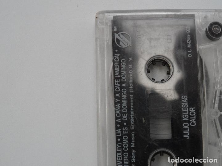 Casetes antiguos: JULIO IGLESIAS CALOR CBS - Foto 1