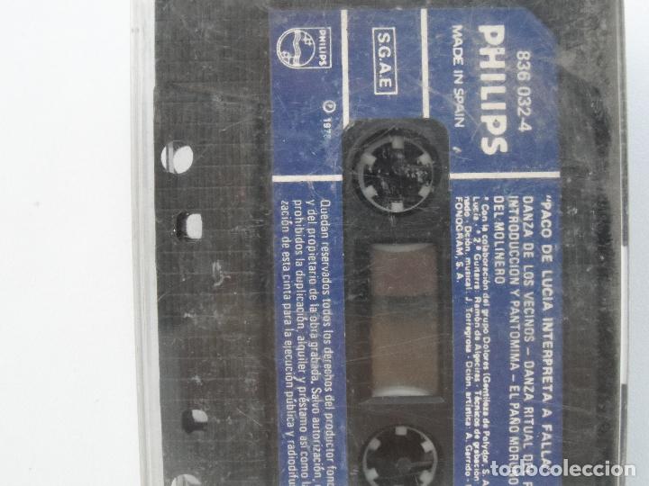 Casetes antiguos: PACO DE LUCIA INTERPRETA A FALLA  PHILIPS - Foto 1