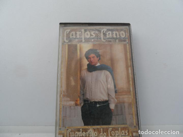 Casetes antiguos: CARLOS CANO  - CUADERNO  DE COPLAS - Foto 1