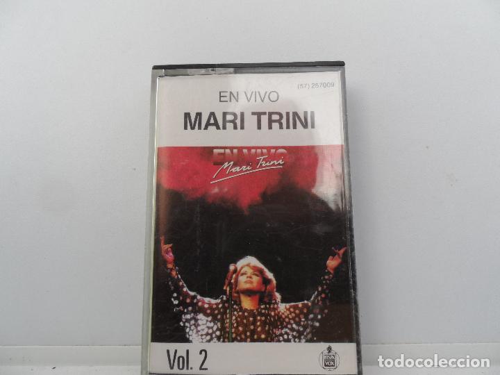 Casetes antiguos: MARI TRINI  EN VIVO  VOL 2 HISPAVOX - Foto 1