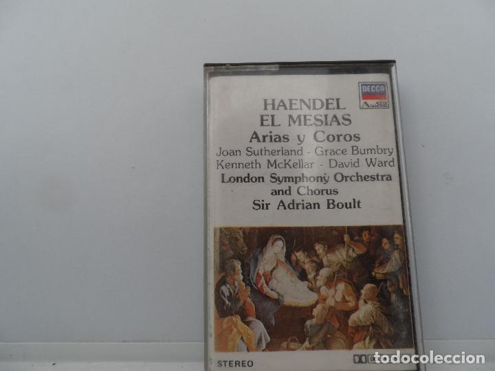Casetes antiguos: HAENDEL EL MESIAS - ARIAS Y COROS - Foto 1