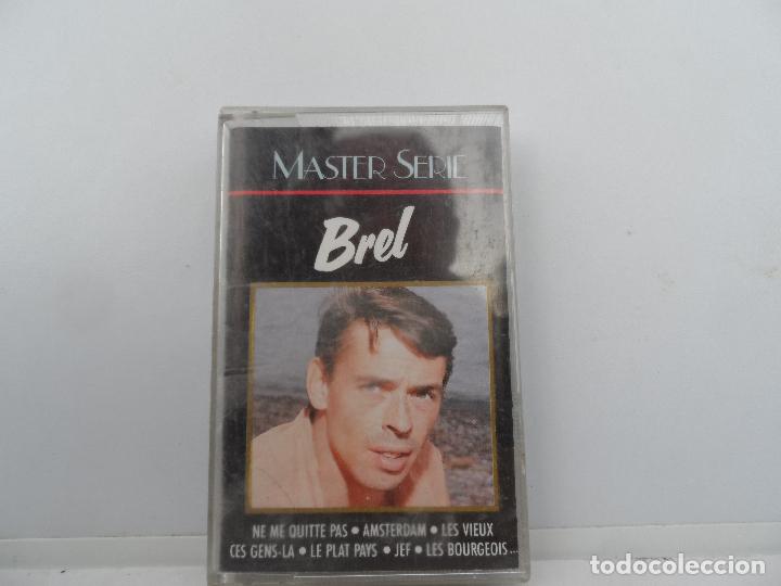 Casetes antiguos: JACQUES BREL  CASSETTE  MASTER SERIES - Foto 1