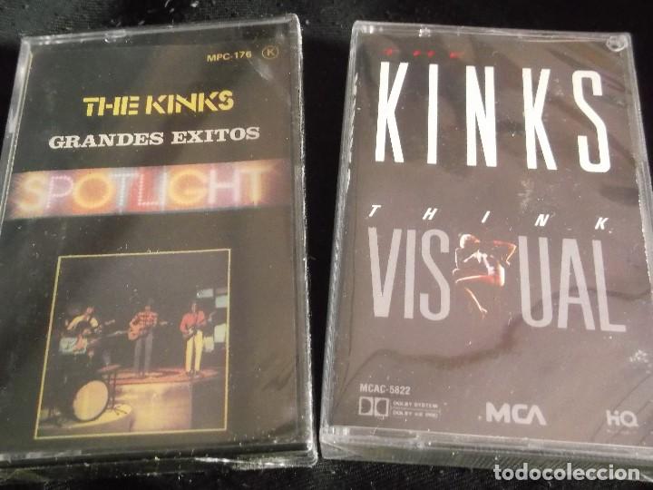 Casetes antiguos: LOTE 2 CAST THE KINKS PRECINTADOS - Foto 1