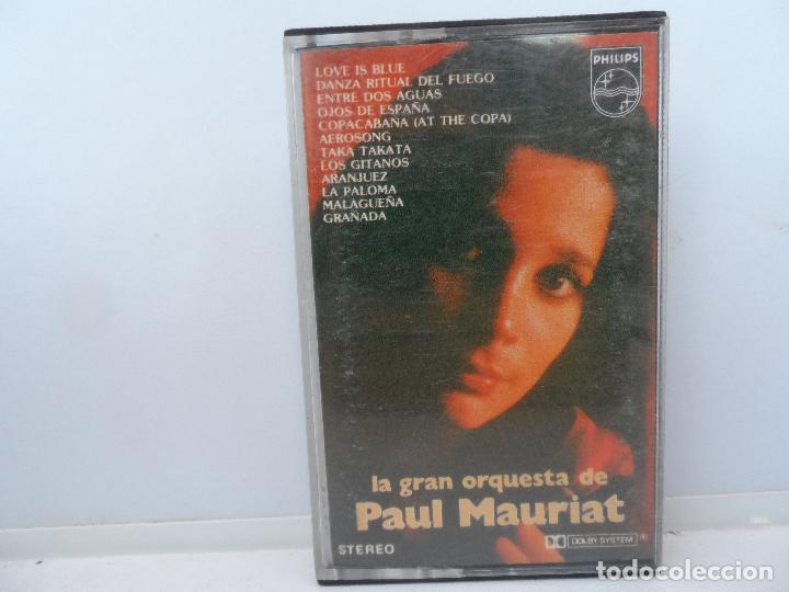 Casetes antiguos: PAUL MAURIAT  - SABOR LATINO - Foto 1