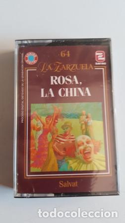 Cassettes Anciennes: - ROSA  LA CHINA  COLECCION  LA  ZARZUELA  N&ordm; 64  - DE  SAFIRO  - NUEVA  SIN USO -