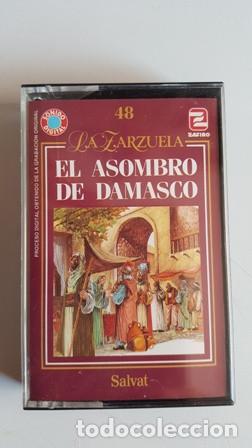 Cassettes Anciennes: -EL ASOMBRO DE DAMASCO  COLECCION  LA  ZARZUELA  N&ordm; 48  - DE  SAFIRO  - NUEVA  SIN USO -