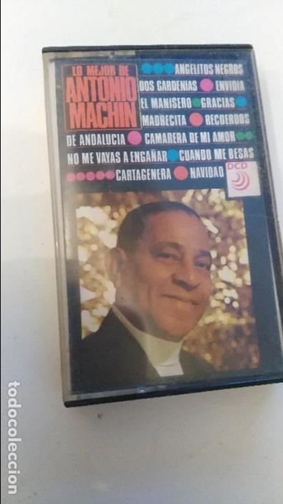 Casetes antiguos: LO MEJOR DE ANTONIO MACHIN - Foto 1