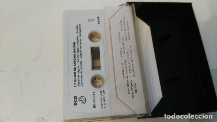 Casetes antiguos: LO MEJOR DE ANTONIO MACHIN - Foto 2