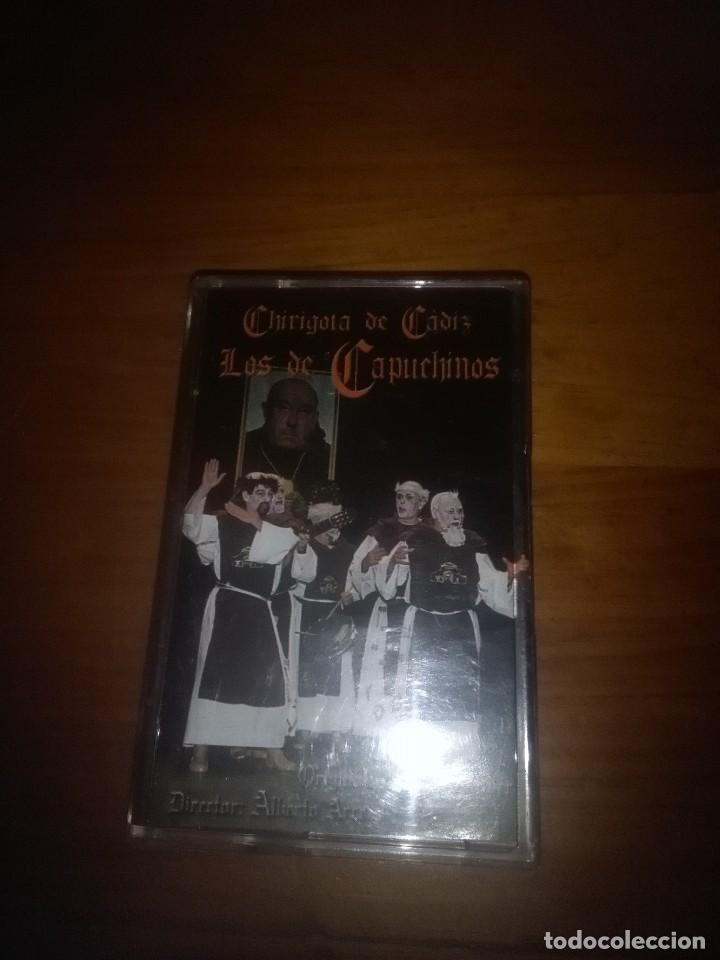Casetes antiguos: CHIRIGOTA DE CADIZ. LOS DE CAPUCHINOS. - Foto 1