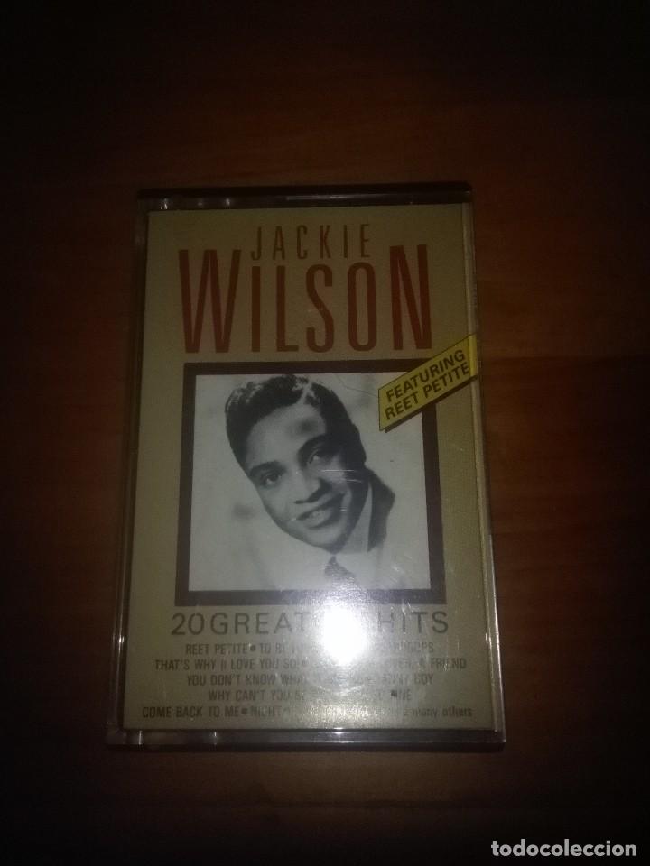 Casetes antiguos: JACKIE WILSON. 20 GREATEST HITS. C14F - Foto 1