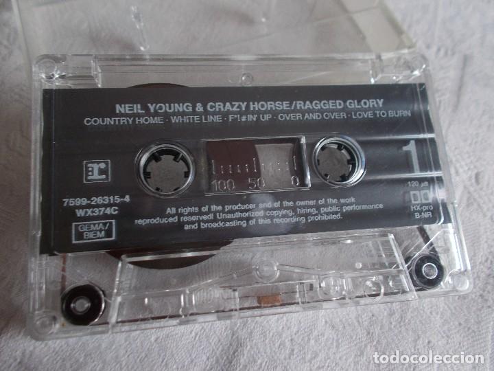 Casetes antiguos: NEIL YOUNG & CRAZY HORSE Ragged Glory - Foto 1