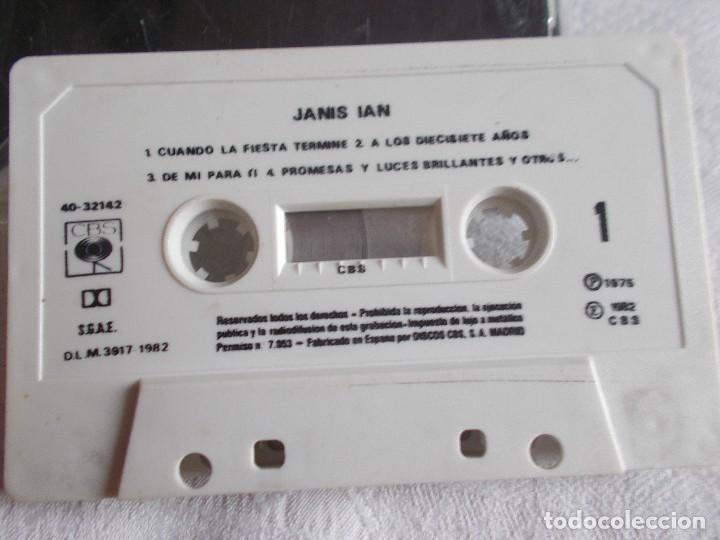 Casetes antiguos: JANIS IAN Entre L&iacute;neas - Foto 2