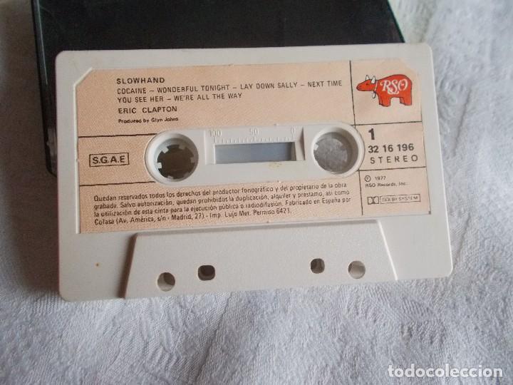 Casetes antiguos: ERIC CLAPTON Slowhand - Foto 2