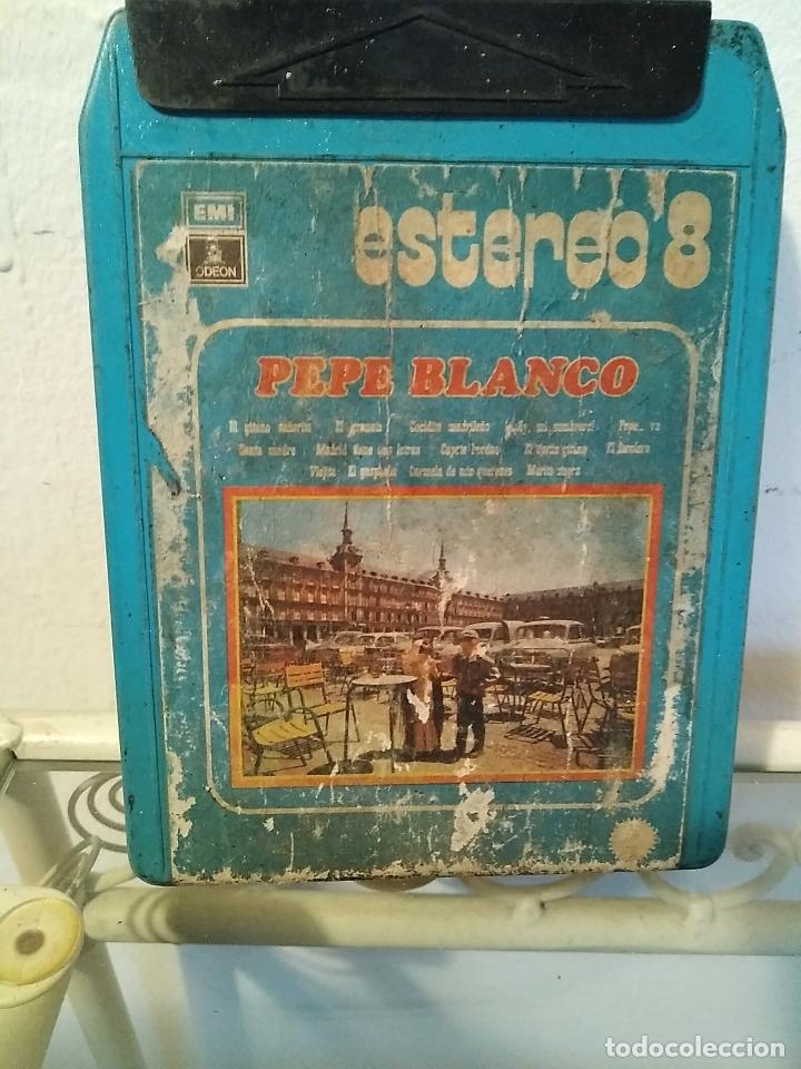 Casetes antiguos: PEPE BLANCO / STEREO 8 PISTAS - Foto 1