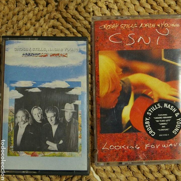 Casetes antiguos: CSNY dos cassettes - Foto 1