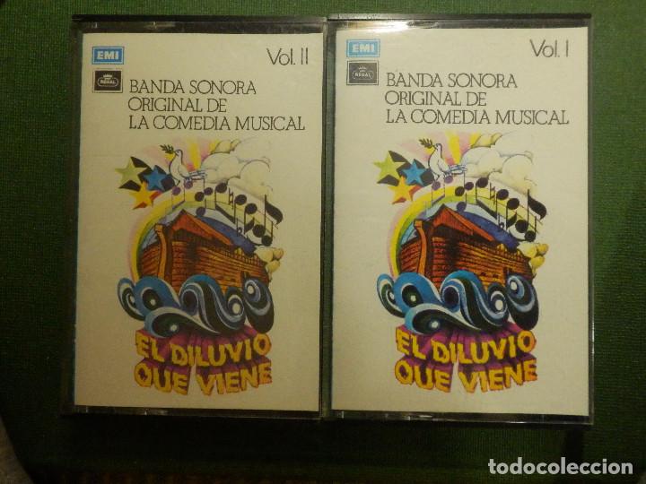 Old Cassettes: Cinta de Cassette - 2 Casetes - Banda Sonora Original Pel&iacute;cula El Diluvio que Viene - Emi 1977