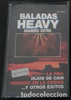 Casetes antiguos: Baladas Heavy - Grandes &Eacute;xitos - Cassette - Foto 1