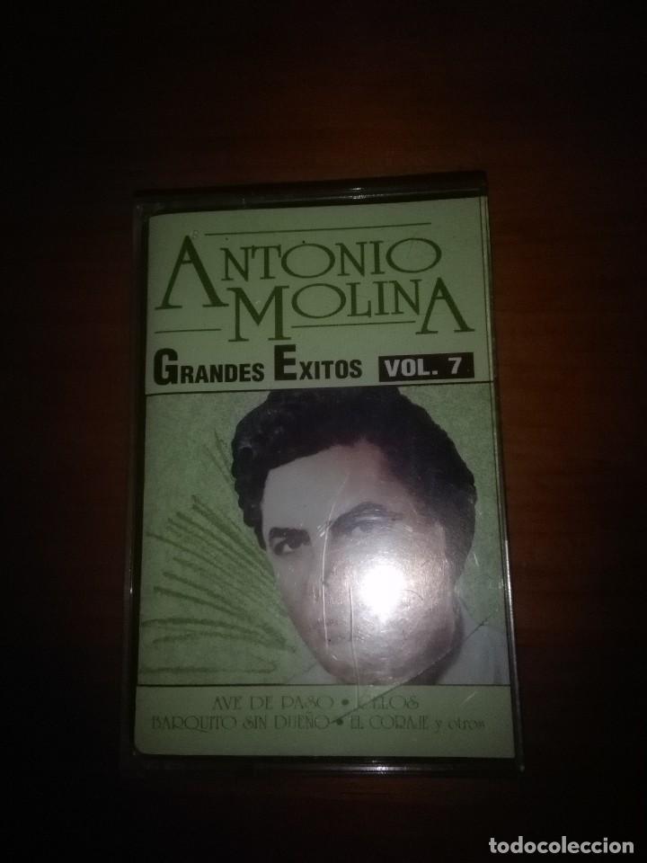 Casetes antiguos: ANTONIO MOLINA. GRANDES EXITOS. VOL. 7. C9F - Foto 1