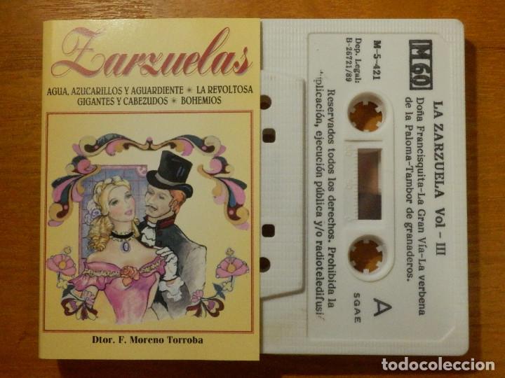 Old Cassettes: Cinta de Cassette - Casete - ZARZUELAS - SEND MUSIC - 1989