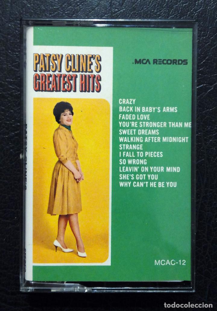 Casetes antiguos: CINTA CASETE PATSY CLINES - GREATEST HITS - MCA RECORDS 1980. - Foto 1
