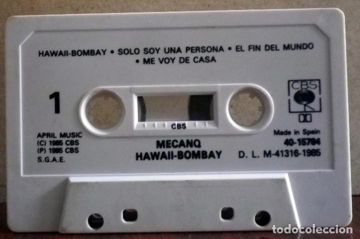 Casetes antiguos: Mecano - Hawaii Bombay - Foto 3