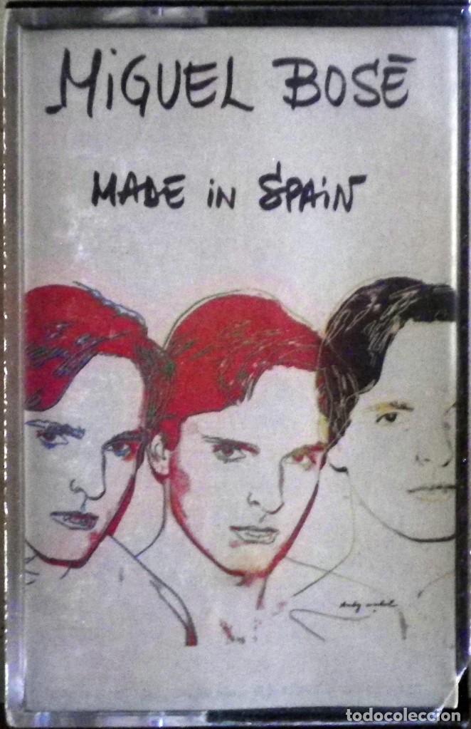 Casetes antiguos: Miguel Bos&eacute; - Made in Spain. - Foto 1