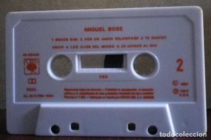 Casetes antiguos: Miguel Bos&eacute; - Made in Spain. - Foto 4