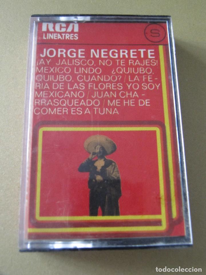 Casetes antiguos: CASETE JORGE NEGRETE - Foto 1